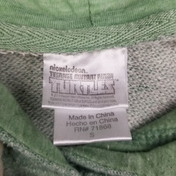 Nickelodeon TMNT Teenage Mutant Ninja Turtles Hooded Sweatshirt Size Small - Picture 4 of 11